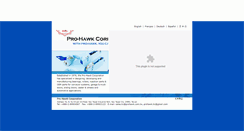 Desktop Screenshot of prohawk.com.tw