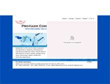 Tablet Screenshot of prohawk.com.tw